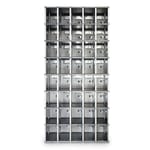 View 48-Door Rear-Loading Private Horizontal Mailbox